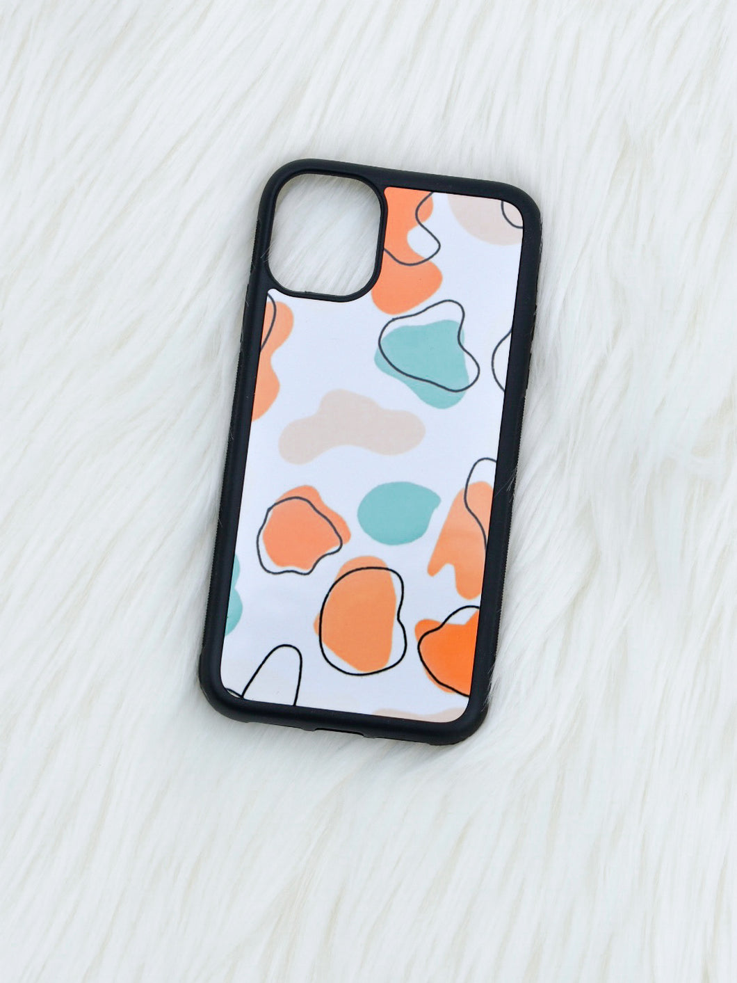 Abstract Cow Print iPhone Case