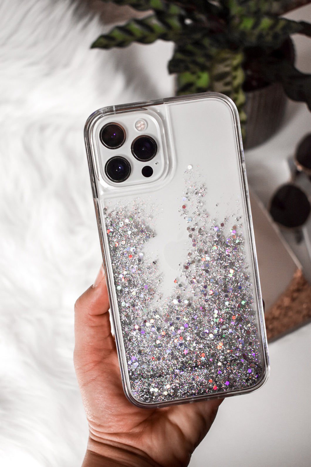 Glitter Waterfall iPhone Case